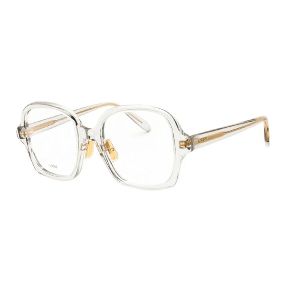 NWT LOEWE EYEGLASSES WOMEN TRANSPARENT GRAY LOEWE LW50070F 020